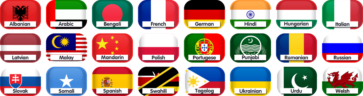 Languages Available on the Platform