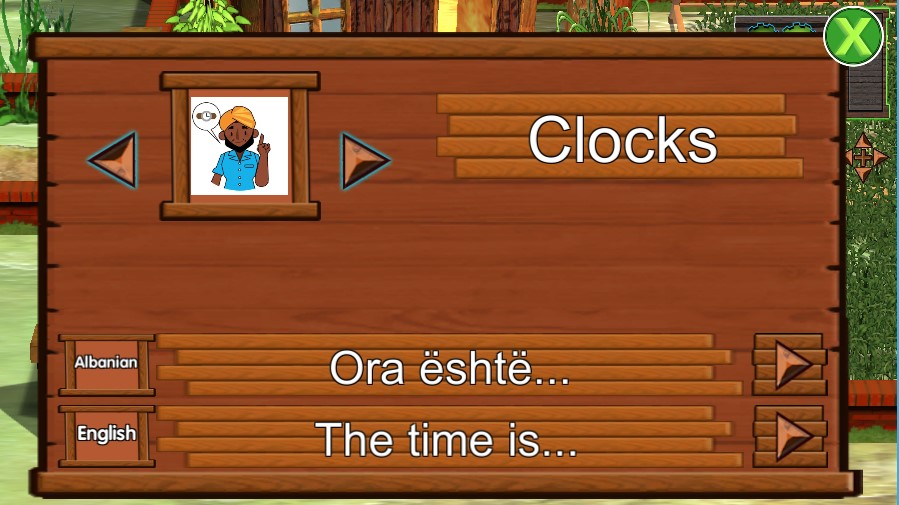EDArcade Languages Clocks